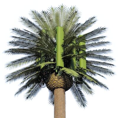 15 21 27M Scenic Zone Bionic Tree Καμουφλαρισμένο γαλβανισμένο ατσάλι Εξωτερικός πύργος επικοινωνίας 5G 4G Wifi