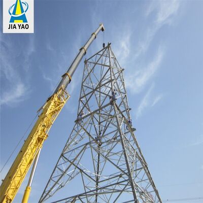 Εφεδρική μπαταρία Solar Panel Antenna Tower Galvanized Steel 15 25 30M 5G 4G Emergency Telecom Tower