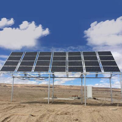 Solar Energy Antenna Tower with Energy Storage Self Supporting Galvanized 20 30 40M 4G 5G Mast