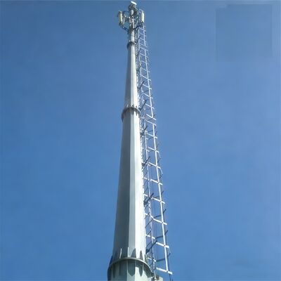 11 17 23M Space Efficient Μονόπολος Σωληνοειδής Γαλβανισμένος Χάλυβας εξωτερικού χώρου 5G 4G Wifi Compact Πύργος Επικοινωνίας