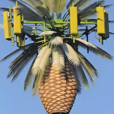 Bionic Tree Tower artificial offering seamless landscape integration with design wind speed resistance up to 250 kmh