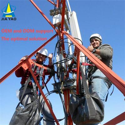 3 Leg Angular Long Service Life Stainless Steel Communication Tower Corrosion Resistant For Coastal Area