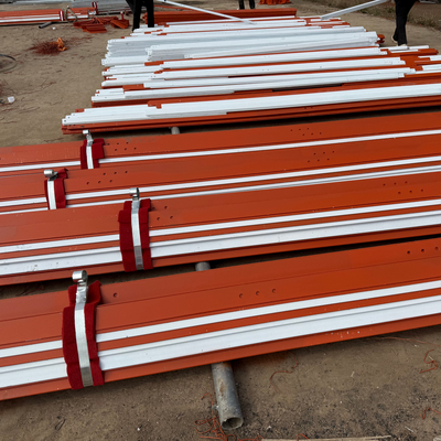 40M 42M 55M Cold Rolled Steel 4 Legged Telecom Tower For Data Center Backup Network