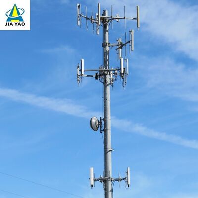 15 23 35 Meter Foundation Optimized Monopole Tower Ελαφρύ για Συνεδριακό Κέντρο