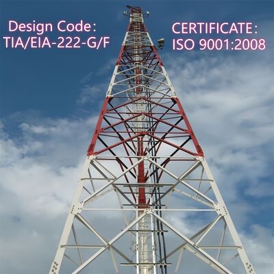 50M γαλβανισμένος εν θερμώ αποσπώμενος πύργος 3 ποδιών οικονομικός για τηλεπικοινωνίες περιοχής εξόρυξης