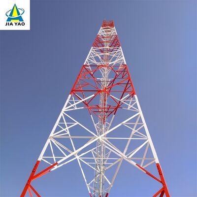 52M Q355 Steel 3 Legged Angle Steel Tower επαναχρησιμοποιήσιμος για προσωρινή ανάπτυξη δικτύου