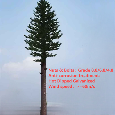 15 25 32μέτρων Custom Bionic Pine Tree Tower For City Park 5G Κάλυψη σήματος