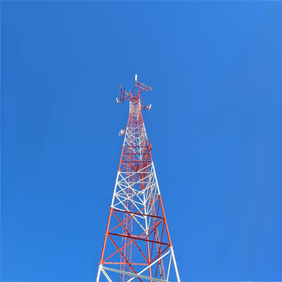 48 50 60M Εν θερμώ γαλβανισμένο 3 σωλήνων Telecom Tower Απόσβεση κραδασμών για Σταθμό Επικοινωνίας