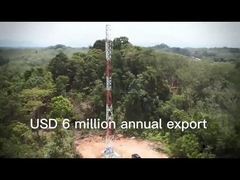 Πύργος επικοινωνίας από χάλυβα 3 ποδιών